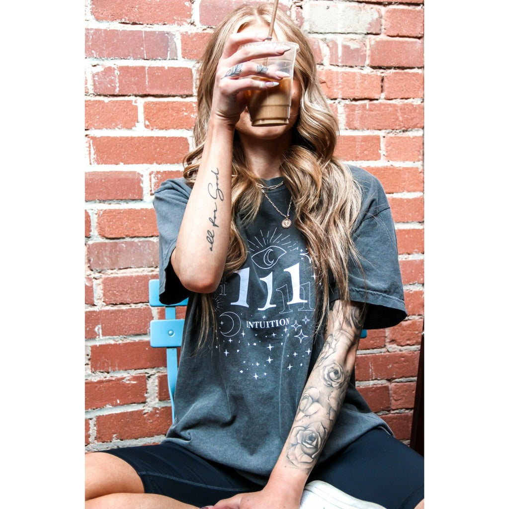 111 Angel Numbers Tee - Girl Tribe Co.