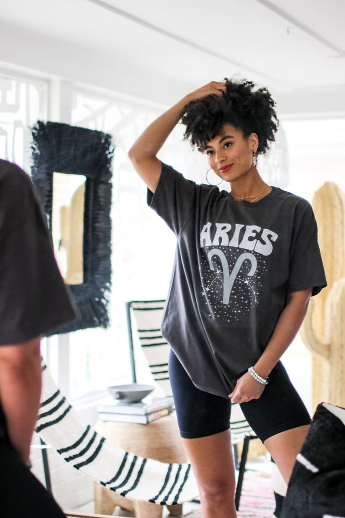 Aries Zodiac Tee - Girl Tribe Co.