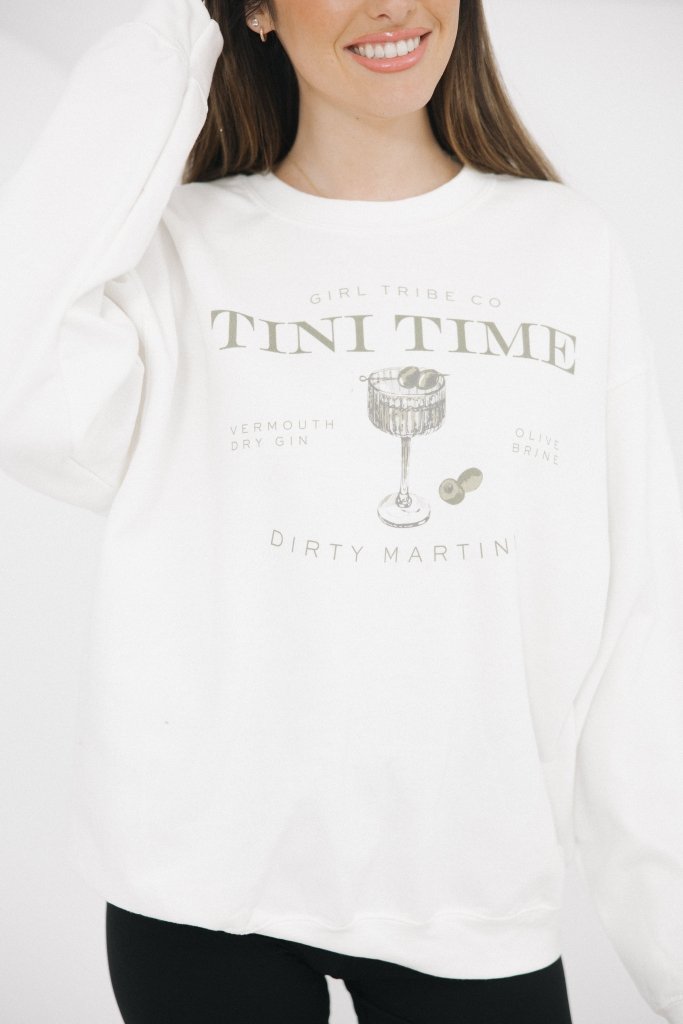 Cheers - Dirty Martini Sweatshirt - Girl Tribe Co.