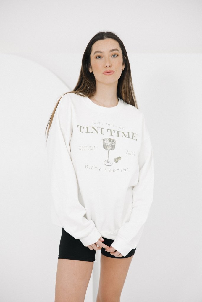 Cheers - Dirty Martini Sweatshirt - Girl Tribe Co.