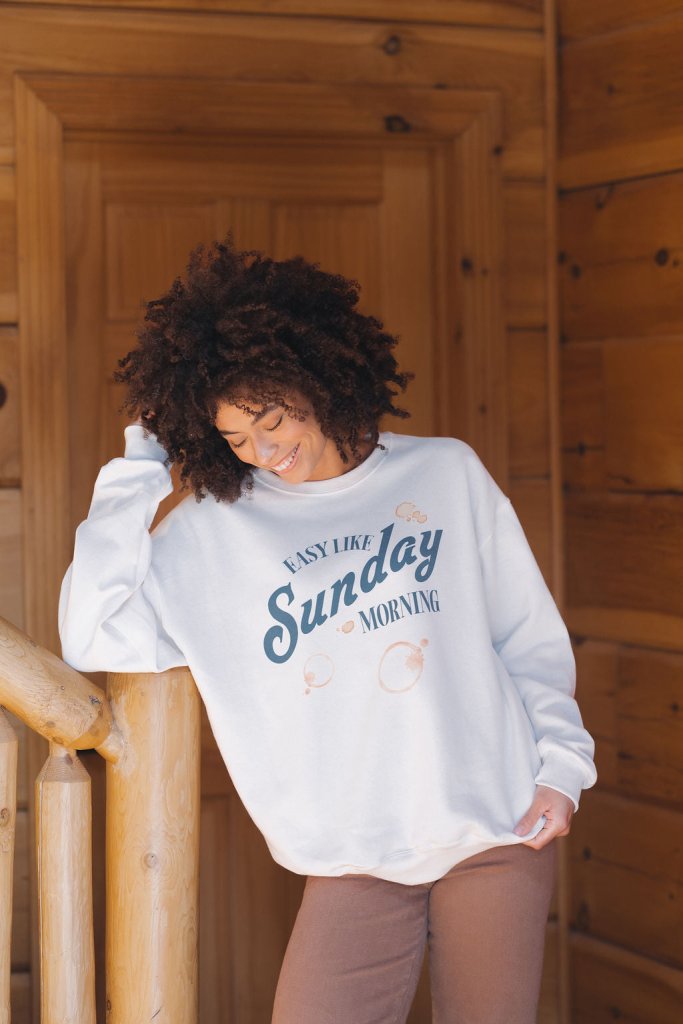 Easy Like Sunday Sweatshirt - Girl Tribe Co.