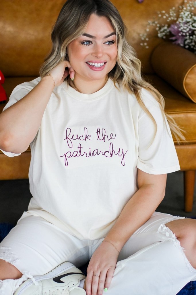 Fuck The Patriarchy Tee - Girl Tribe Co.