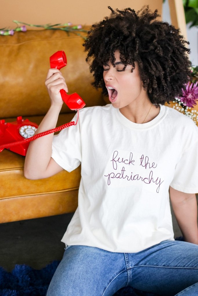 Fuck The Patriarchy Tee - Girl Tribe Co.