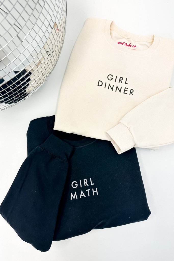 Girl Dinner Sweatshirt - Girl Tribe Co.