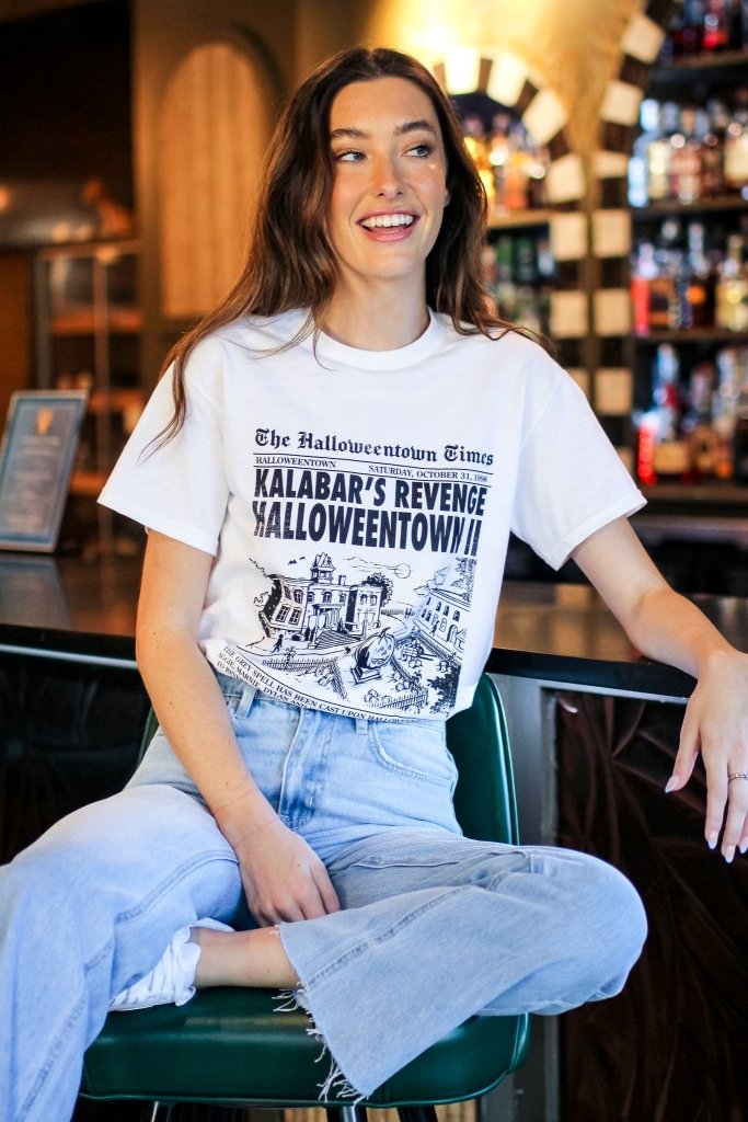 Halloweentown News Tee - Kalabar's Revenge - Girl Tribe Co.