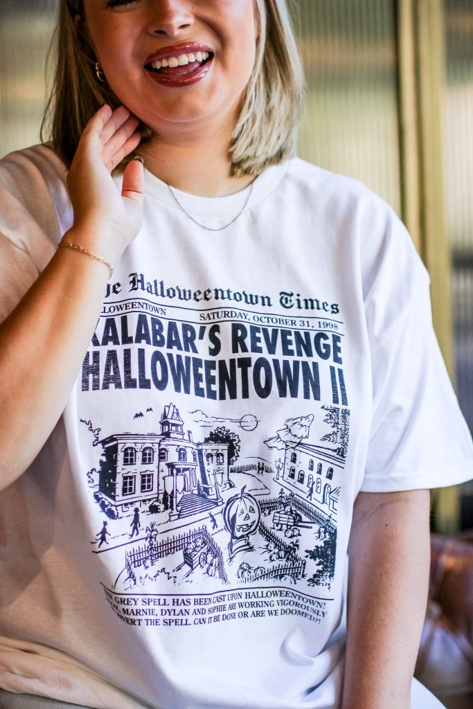 Halloweentown News Tee - Kalabar's Revenge - Girl Tribe Co.