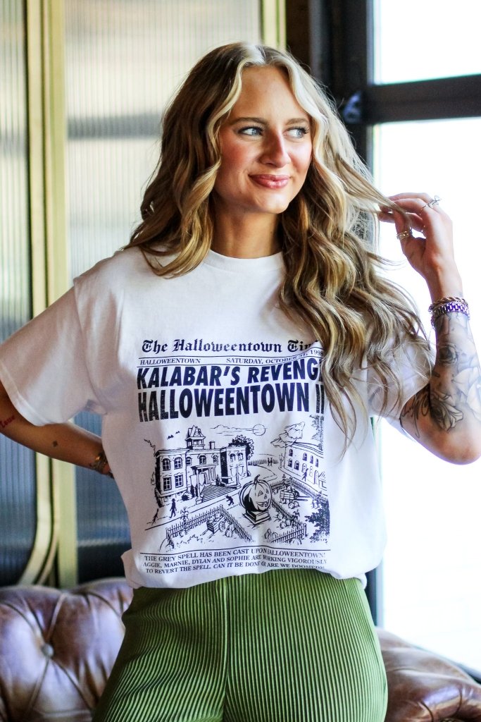 Halloweentown News Tee - Kalabar's Revenge - Girl Tribe Co.