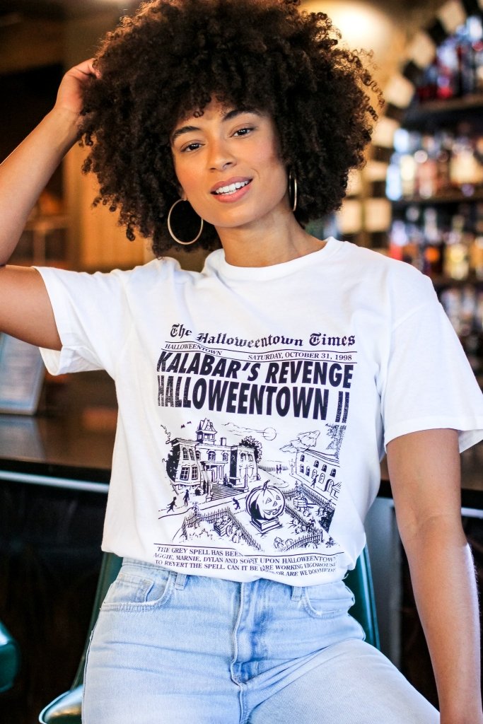 Halloweentown News Tee - Kalabar's Revenge - Girl Tribe Co.