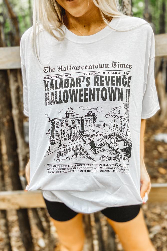 Halloweentown News Tee - Kalabar's Revenge - Girl Tribe Co.