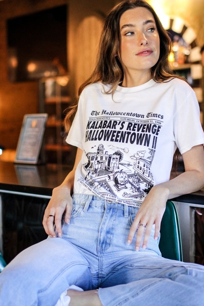 Halloweentown News Tee - Kalabar's Revenge - Girl Tribe Co.