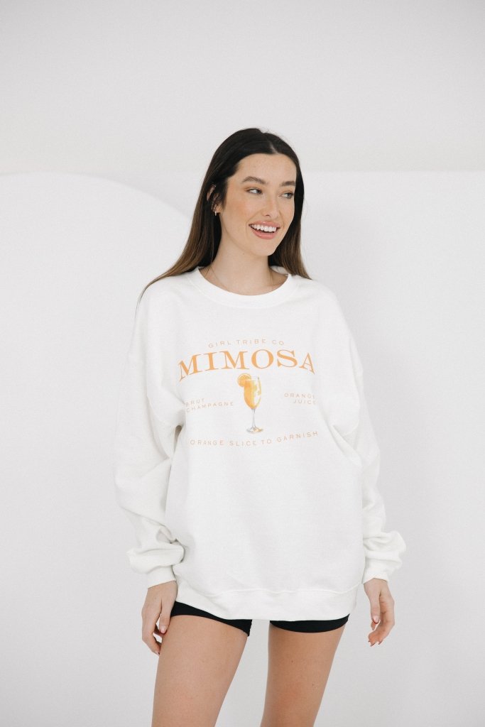 Cheers - Mimosa Sweatshirt - Girl Tribe Co.