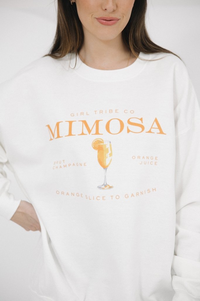 Cheers - Mimosa Sweatshirt - Girl Tribe Co.