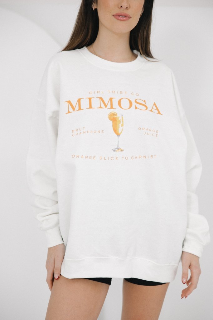 Cheers - Mimosa Sweatshirt - Girl Tribe Co.