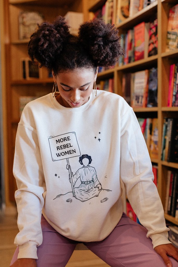 More Rebel Women Sweatshirt - Girl Tribe Co.