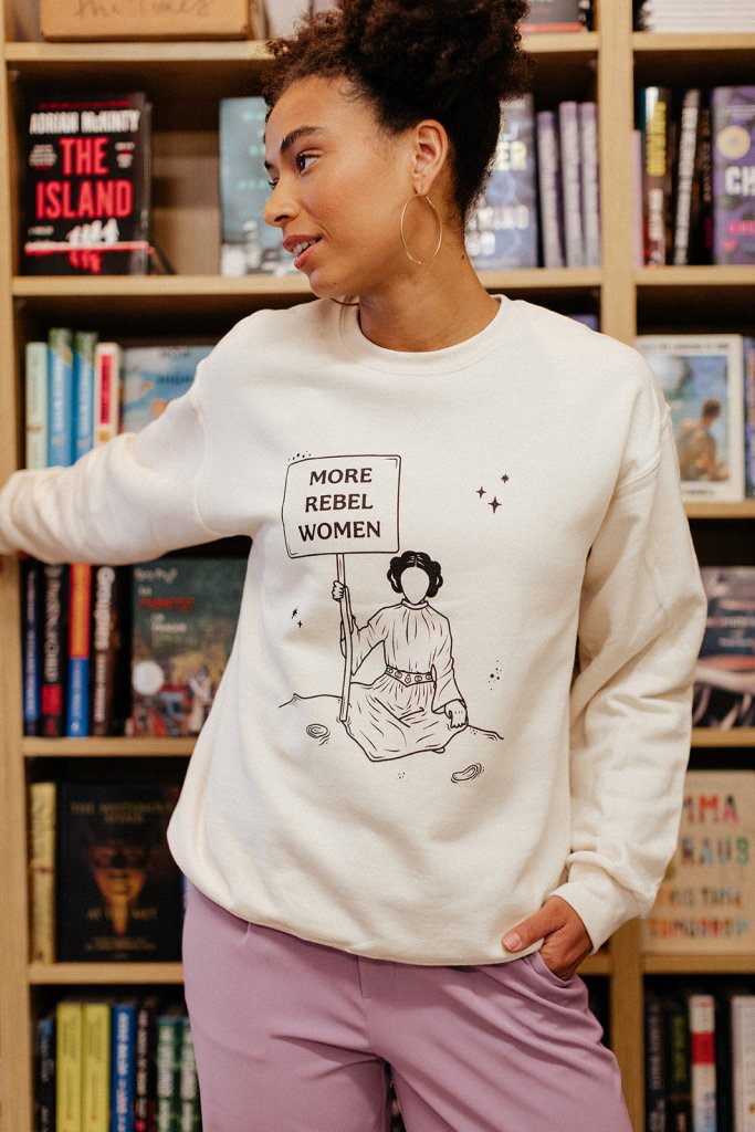 More Rebel Women Sweatshirt - Girl Tribe Co.