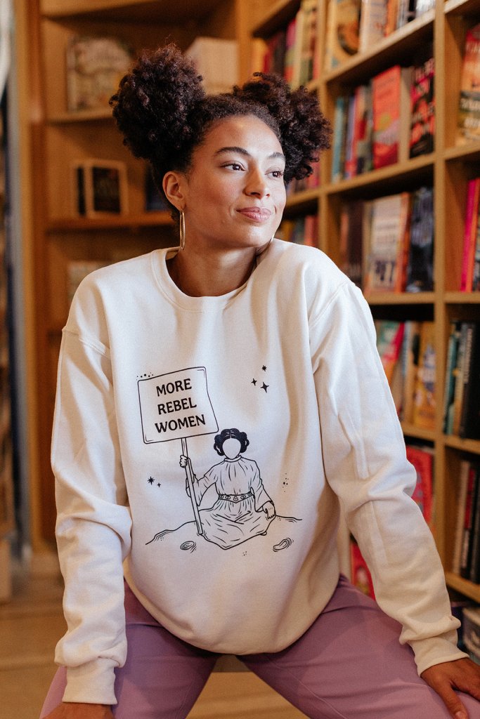 More Rebel Women Sweatshirt - Girl Tribe Co.