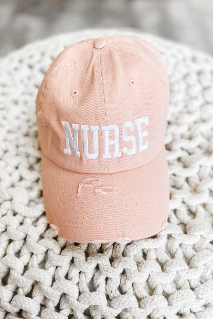 Nurse Collection - Nurse Hat in Rose - Girl Tribe Co.