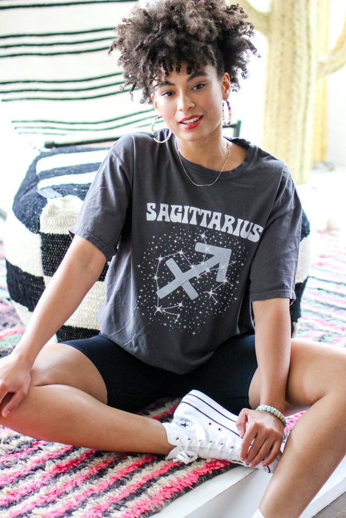 Sagittarius Zodiac Tee - Girl Tribe Co.