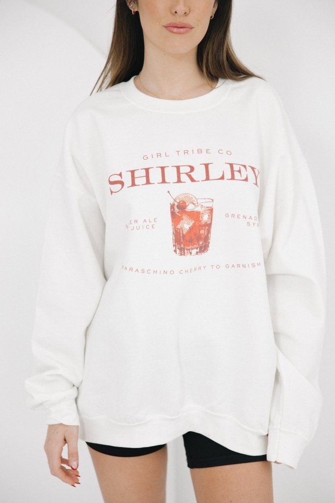 Cheers - Shirley Temple Sweatshirt - Girl Tribe Co.