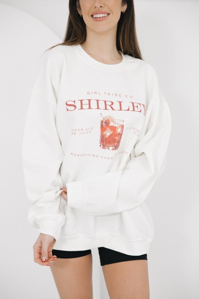 Cheers - Shirley Temple Sweatshirt - Girl Tribe Co.