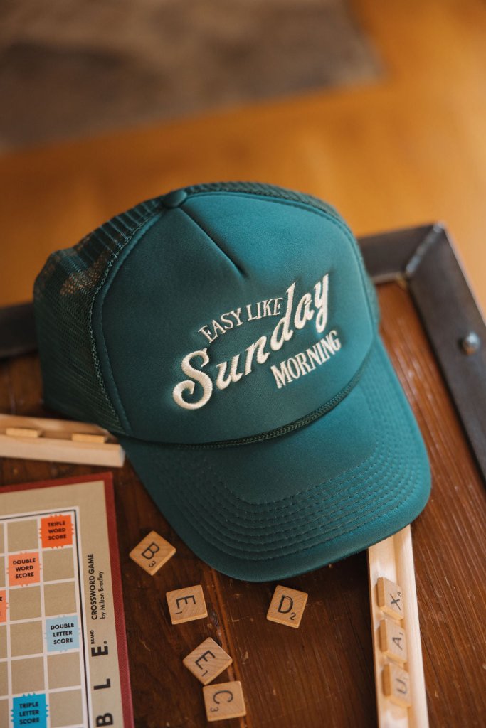 Cheers - Sunday Morning Trucker Hat - Girl Tribe Co.