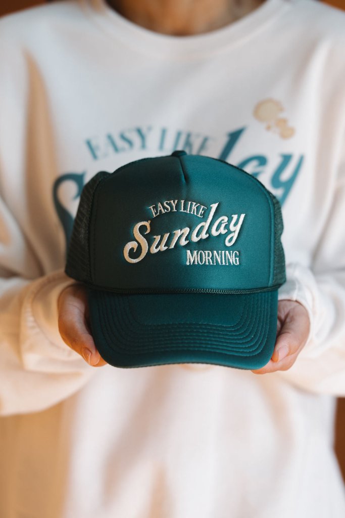 Cheers - Sunday Morning Trucker Hat - Girl Tribe Co.