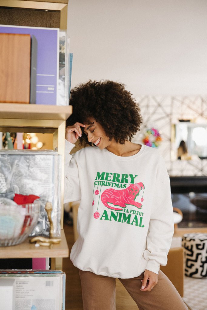 Ya Filthy Animal Sweatshirt - Girl Tribe Co.