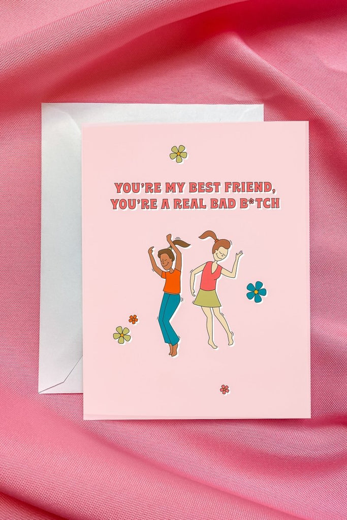 Besties - You're My Best Friend Card - Girl Tribe Co.